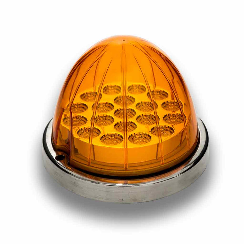 TRUX Amber Watermelon Clearance and Marker Light 19 Diodes TLED-WA