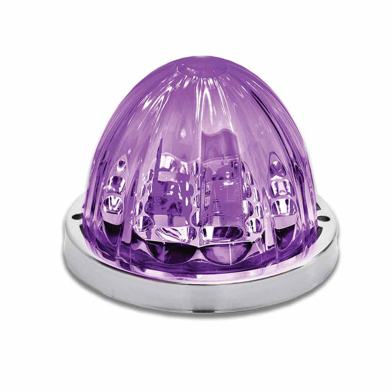 Trux Accessories TRUX Star Burst Series Watermelon Light - Amber/Purple Dual Revolution - 19 Diodes - TLED-WTAP