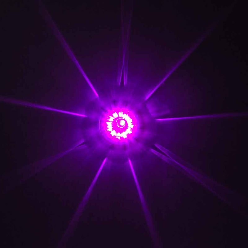 Trux Accessories TRUX Star Burst Series Watermelon Light - Amber/Purple Dual Revolution - 19 Diodes - TLED-WTAP