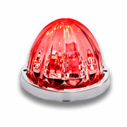 Trux Accessories TRUX Clear/Red Star Burst Clearance and Marker Watermelon Light - 19 Diodes