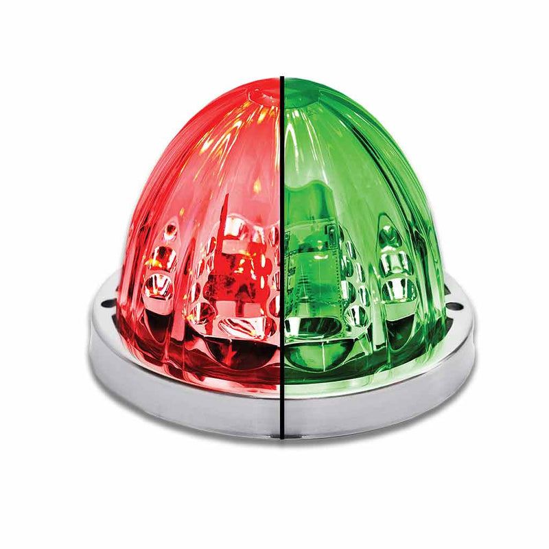 TRUX Star Burst Series Watermelon Light Red/Green Dual Revolution 19 Diodes TLED-WTRG