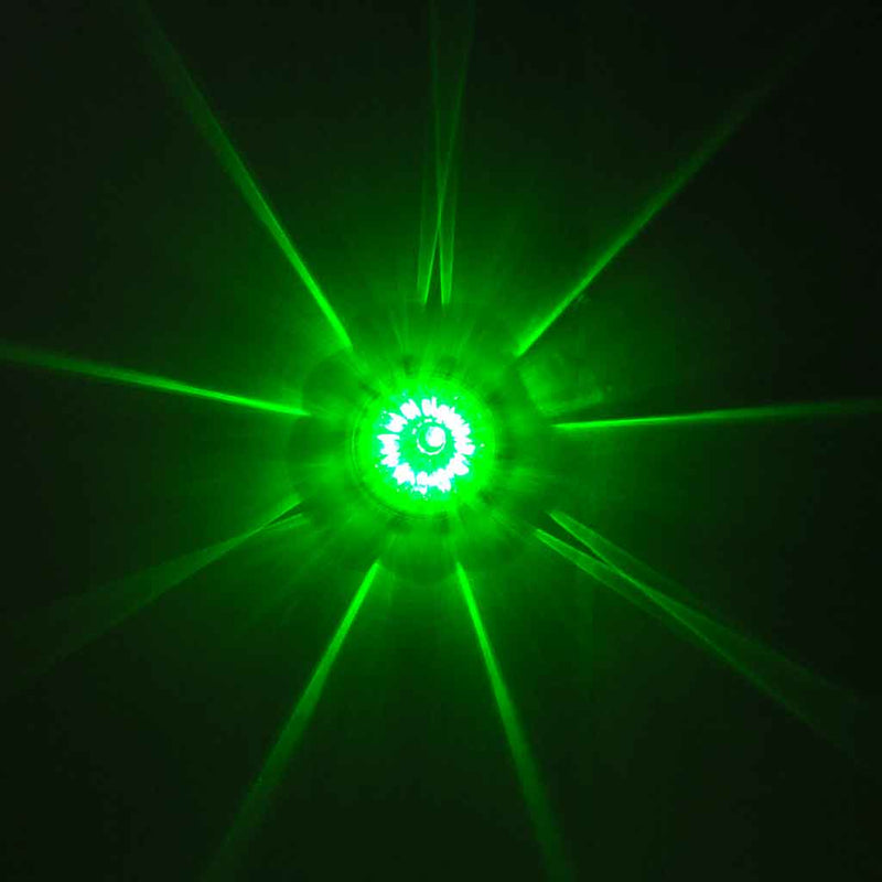 Trux Accessories TRUX Star Burst Series Watermelon Light - Red/Green Dual Revolution - 19 Diodes - TLED-WTRG