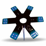 Trux Accessories TRUX 8" Star Blue LED for 15" Donaldson & Vortox Air Breather (24 Diodes) - TLED-X1B