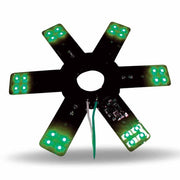Trux Accessories TRUX 8" Star Green LED for 15" Donaldson & Vortox Air Breather (24 Diodes) - TLED-X1G