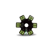 TRUX 5" Star Green LED Breather Lights (24 Diodes) (Trux Accessories) - TLED-X3G