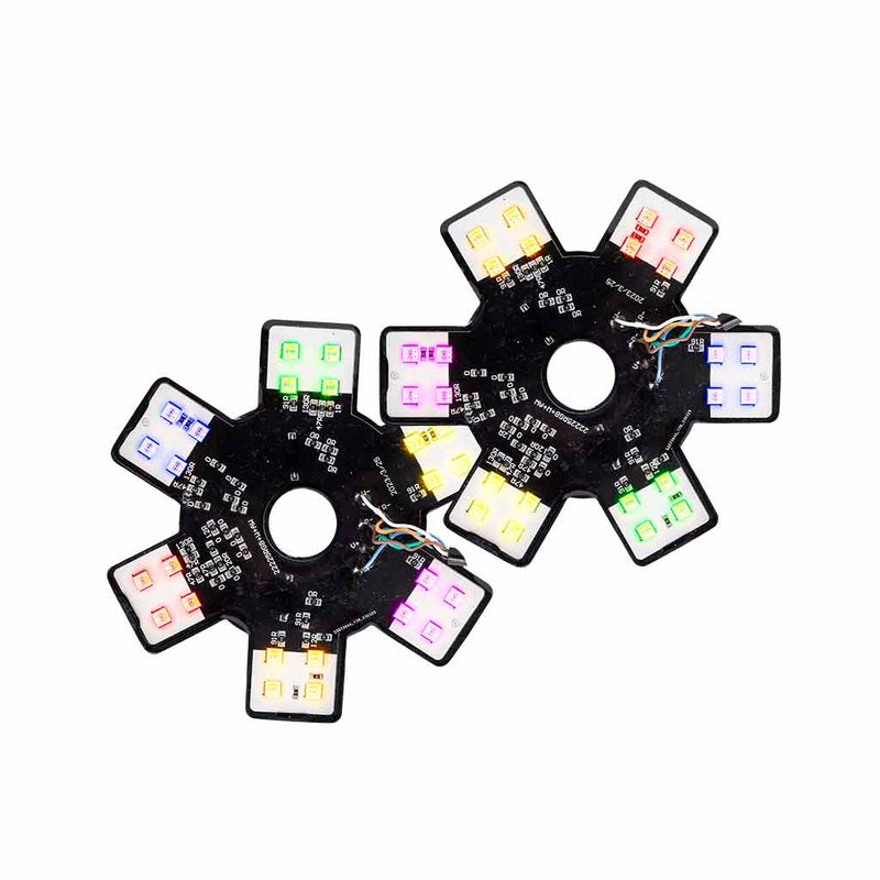 TRUX 5" Multi-Color Breather Light Kit (24 Diodes) TLED-X3RGB