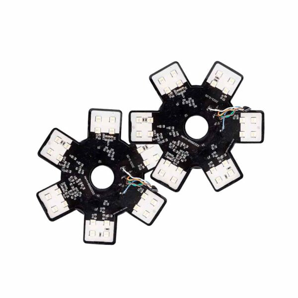 Trux Accessories TRUX 5" Multi-Color Breather Light Kit - (24 Diodes) - TLED-X3RGB