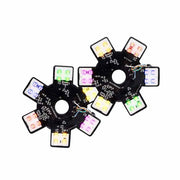 Trux Accessories TRUX 5" Multi-Color Breather Light Kit - (24 Diodes) - TLED-X3RGB