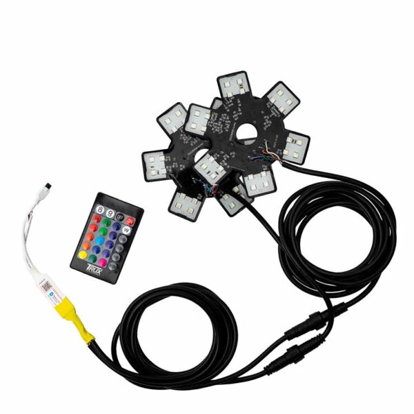 Trux Accessories TRUX 5" Multi-Color Breather Light Kit - (24 Diodes) - TLED-X3RGB
