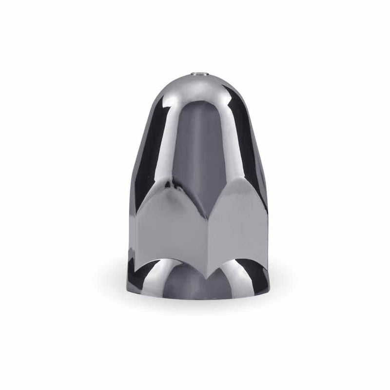 Trux Accessories Chrome Plastic 1 1/2" Nut Cover with Flange TNUT-B2