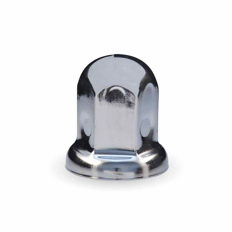 Trux Accessories Nut Cover Chrome Metal 33mm with Flange TNUT-F1