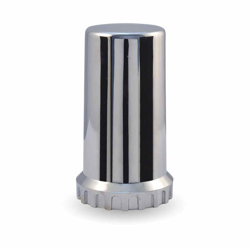 Trux Accessories 33mm Long Lug Nut Cover Plastic Chrome TNUT-F2TL