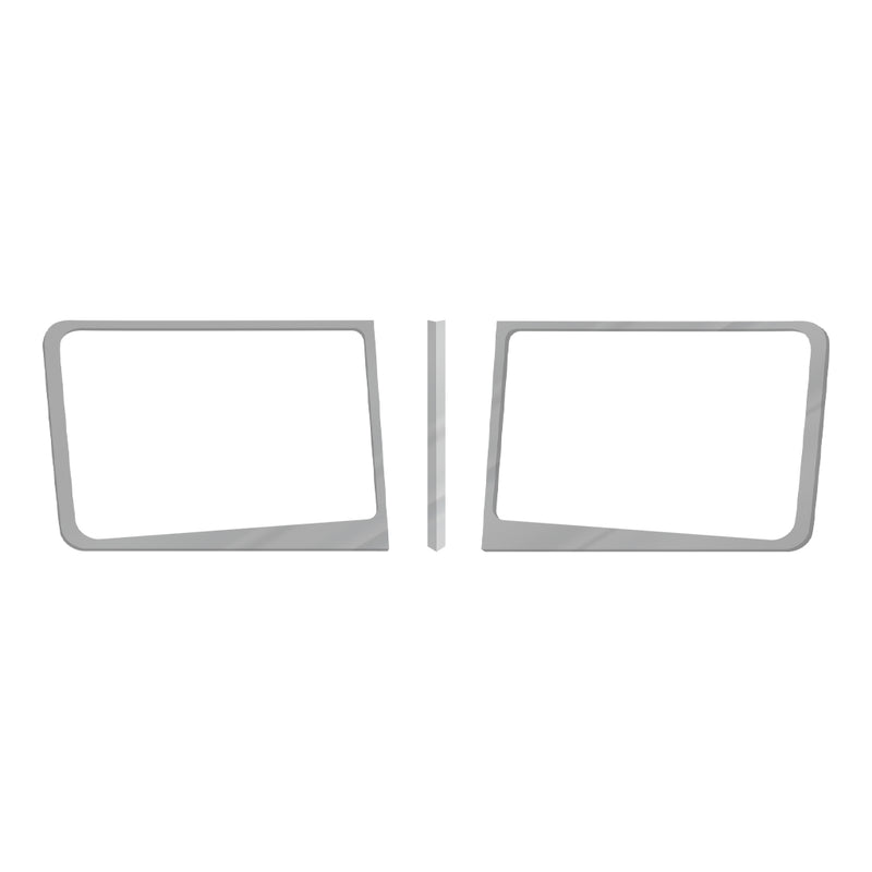 PB. Windshield Contour & Center Trim Kit (1988+) – Wide Inner Bottom