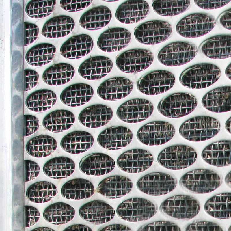 PB. 379 Short Hood Front Grille (All Years) – Large Oval Punchouts