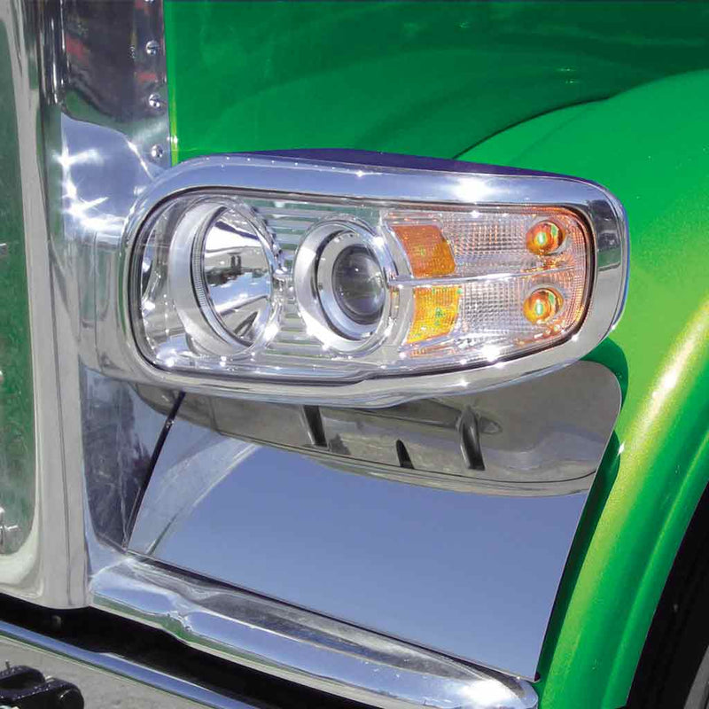 PB. 389 Single Headlight Fender Guards (2018+) – Blank