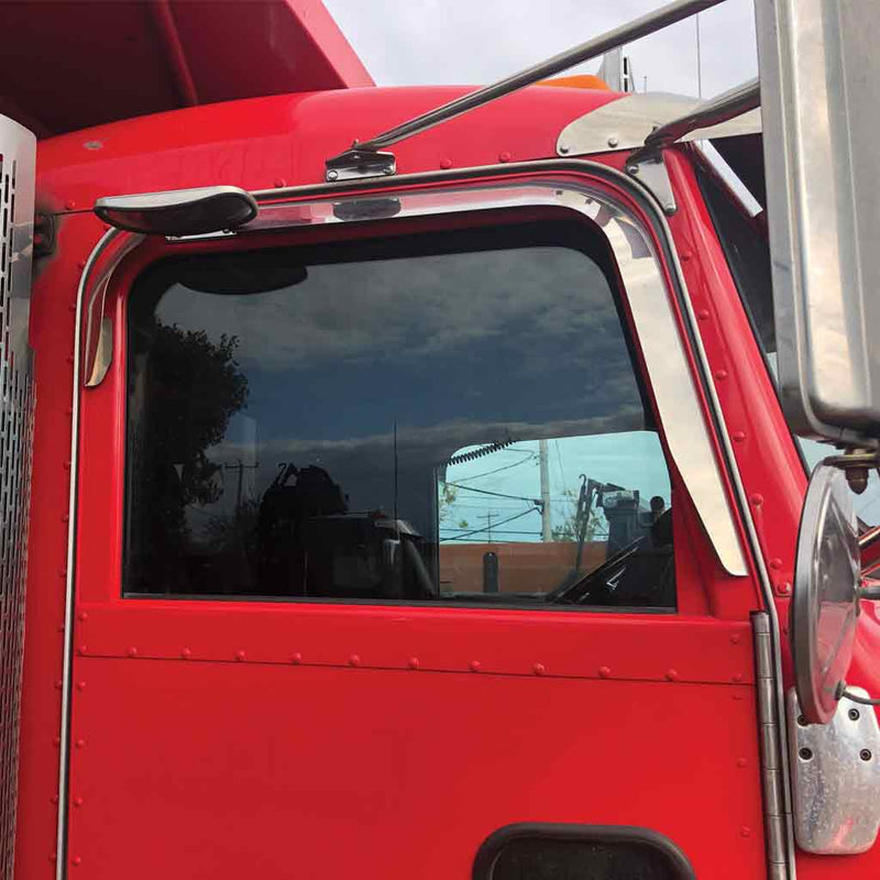 PB. Cab Mounted Door Window Shades (2005-2012)- Mirror Cutout