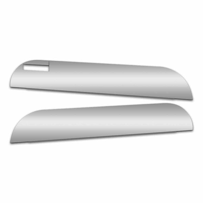 PB. 5″ Window Chop Tops With Convex Mirror Cutout (All Years) – Cab Mounted Mirrors
