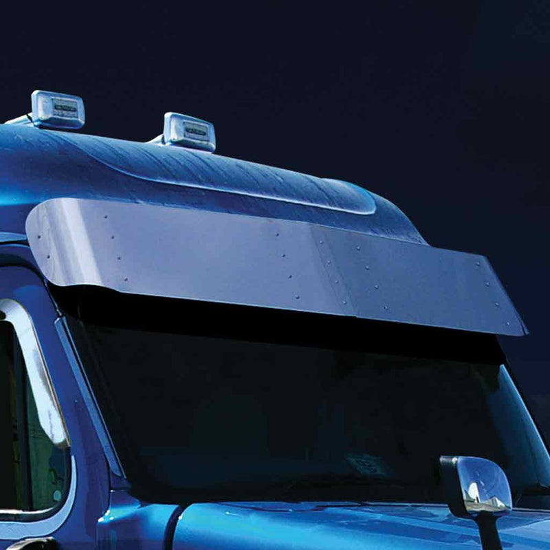 FTL. Cascadia 15.5″ Raised & Mid Roof Sun Visor (2014+) – Blank