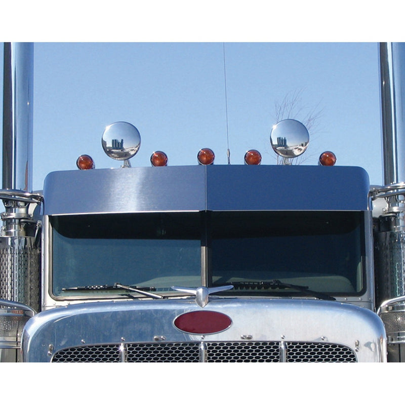 Trux Accessories 14" Boltless Peterbilt Standard Cab Sunvisor (1987+)