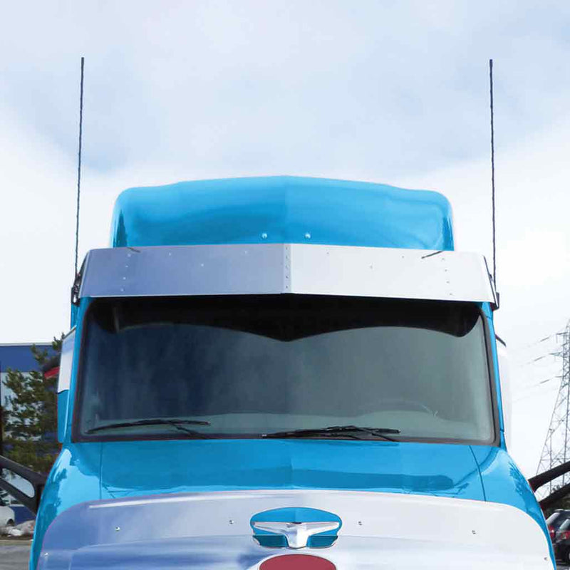 PB. 15″ High Roof Sleeper Sun Visor (2013+) – 20 X 3/4″ Holes
