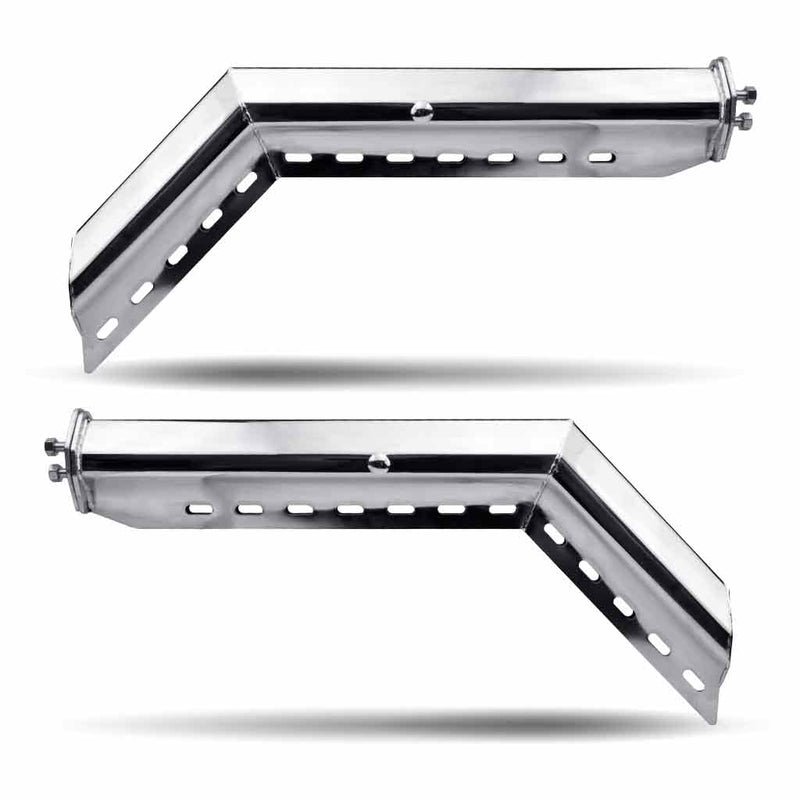 Trux Accessories 30" 45° Mudflap Hanger with 1 1/8" Spacing Chrome TU-9221