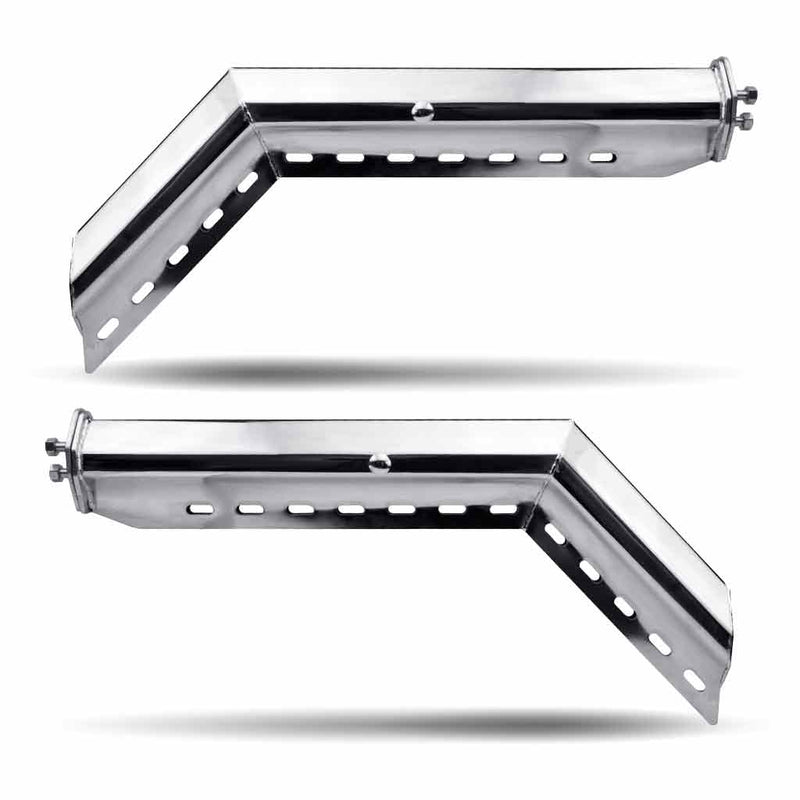 Trux Accessories 30" 45* Mudflap Hanger with 1 1/8" Spacing Stainless Steel" TU-9223