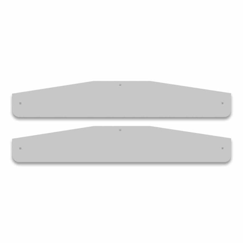 TRUX Accessories 24" Bolted Angled Bottom Mud Flap Weight (Pair) TU-9246