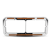 Trux Accessories TRUX Universal Rectangular Flatline Headlight Bezel - Amber - TU-1029A