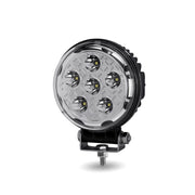 Trux Accessories Next Generation Universal White Round Work Light with 360° Side Diodes (13 Diodes) - 3000 Lumens