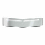 Trux Accessories Kenworth 13" Post-Mount Sunvisor with Louvered Spaces for Curved Glass (1987+)