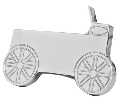 Custom Knobs Chrome Wagon Shaped Air Brake Knob