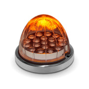 Trux Accessories TRUX Dual Revolution Amber/Purple Watermelon LED with Reflector Cup & Lock Ring (19 Diodes) - TLED-WXAP