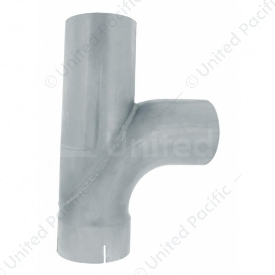 United Pacific Universal Aluminized 5" Y Pipe - 11-1/2" W X 16-1/4" L Y90-5-16