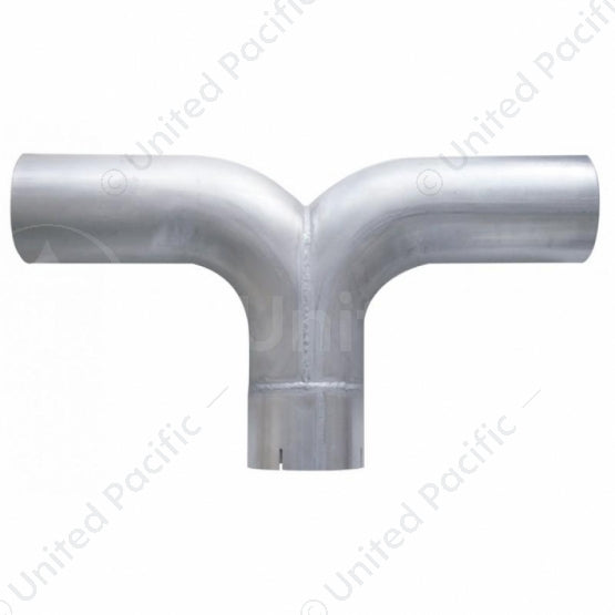 United Pacific Universal Aluminized 5" Y Pipe - 25" W X 14" L YA-5-02A