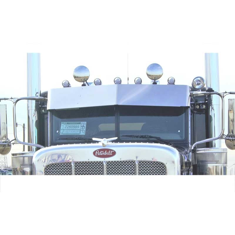Phoenix Design Flat Top 14" Drop Visor Peterbilt
