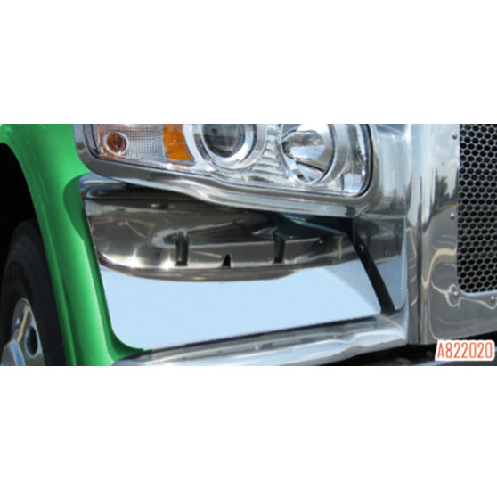 Phoenix Design Peterbilt 388/389 Blank  Stainless Steel Blind Mount Rock Guard