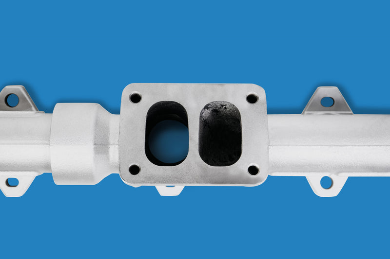 PDI Caterpillar C15/Emodel Coated Exhaust Manifold *Low Mount*
