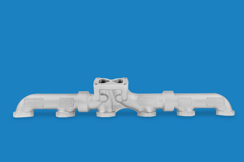 PDI Caterpillar C15 ACERT Coated Exhaust Manifold Mid Mount