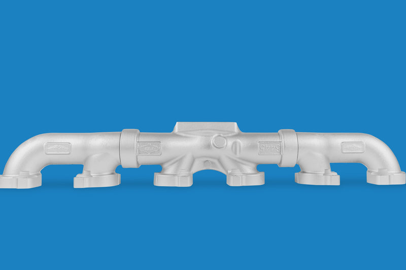PDI Detroit DDEC 3/4/5/6 Coated Exhaust Manifold