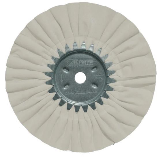 Zephyr Standard Airway Buffing Wheel - White