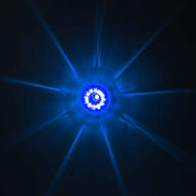 Trux Accessories Star Burst Series Watermelon Light - Red/Blue Dual Revolution