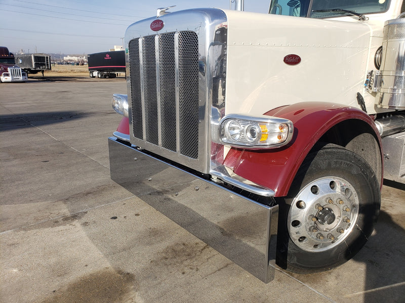 Fitzgerald Chrome Plated Boxed End Bumper With Tow Holes S21-10D-20-1123