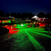 InfinityBEAM Dual Color Green to Red H11 Star Pattern Glass Watermelon Light BTP-ICRG