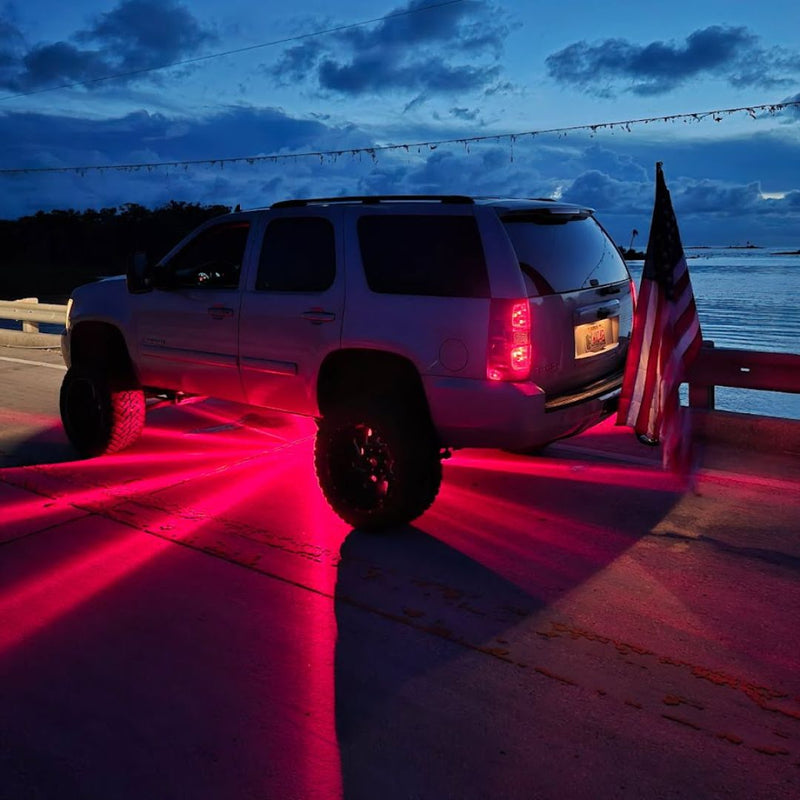 InfinityBEAM Single Color Red H11 Star Pattern Glass Watermelon Light BTP-IRW