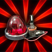InfinityBEAM Single Color Red H11 Star Pattern Glass Watermelon Light BTP-IRW