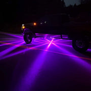 InfinityBEAM Dual Color Purple to White H11 Star Pattern Glass Watermelon Light BTP-ICWP