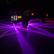 InfinityBEAM Dual Color Purple to Red H11 Star Pattern Glass Watermelon Light BTP-ICRP