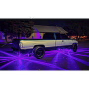 InfinityBEAM Dual Color Purple to White H11 Star Pattern Glass Watermelon Light BTP-ICWP