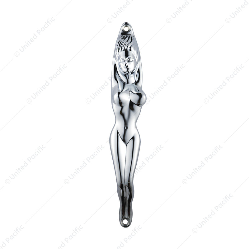 United Pacific Chrome Nude Lady Shape Grab Handle C5036-3