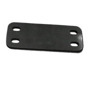 Lincoln Chrome Straight Cab Mount Bracket - Driver